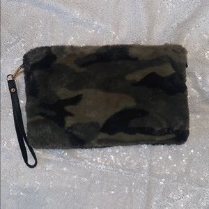 Camo Shoulder bag/ wristlet